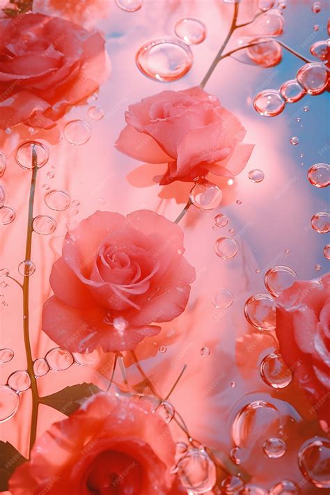 Free Photo | Beautiful roses arrangement