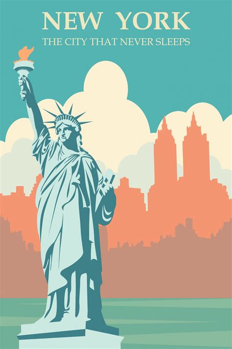 New York Travel Poster Free Stock Photo - Public Domain Pictures