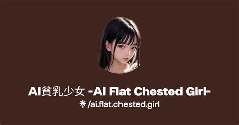 ai ai flat chested girl official tiktok instagram  facebook