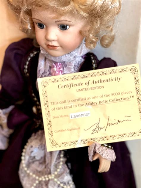 Ashley Belle Collection Limited Edition Doll Lavender Fine - Etsy