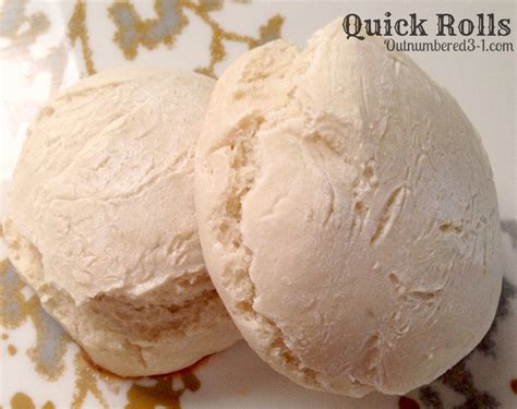 quick roll recipe outnumbered