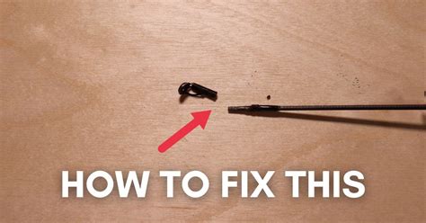 how to fix a broken rod tip