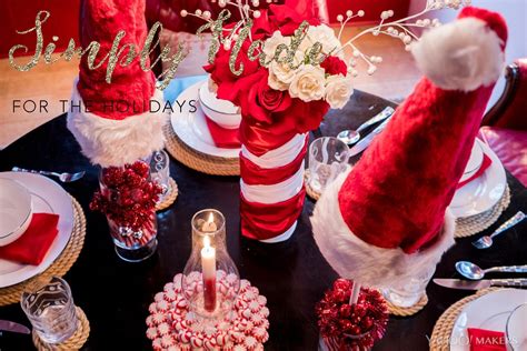 These Adorable Candy Cane Centerpieces Will Bring Santa to the Kids’ Table