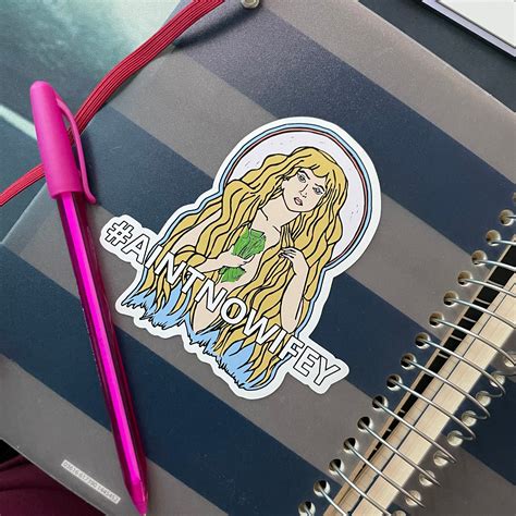 Beautiful Blonde Mary Magdalene AINTNOWIFEY Bubble-free Stickers