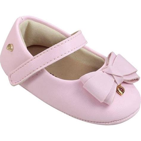 Sapato Infantil Para Menina - Sapato Bebê Menina Pampili NINA cor Rosa Suspiro | Pilili Moda Infantil