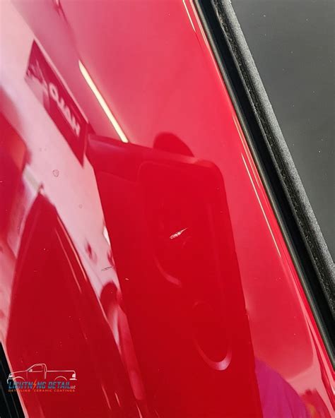 We do rock chip repair! Some scratches are too deep to be polished out ...