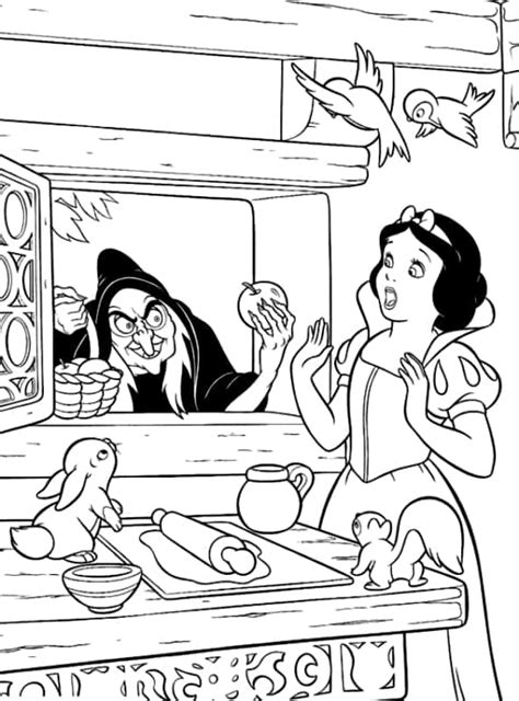 Bruxa Da Branca De Neve Para Imprimir