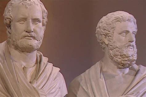 leucippus philosopher  founder  atomism