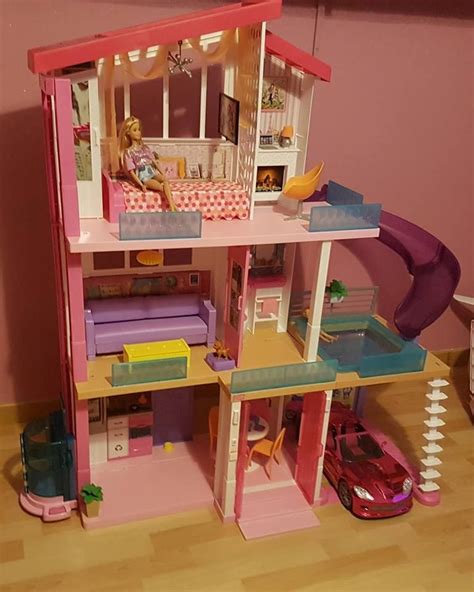 2018 Barbie Dream House with slide and garage! | Barbie room, Diy ...