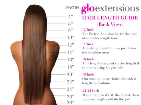 Length Of Hair Extensions Chart | Portal.posgradount.edu.pe