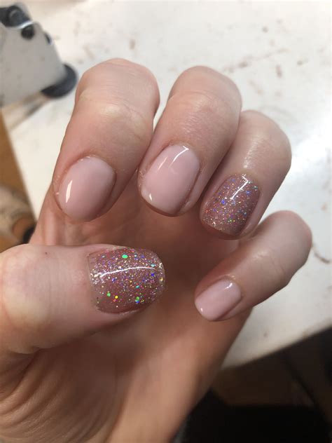 Pink OPI: Gel Bubble Bath 🛀 Glitter Geliva: Party Time 🥳 | Shellac nail ...