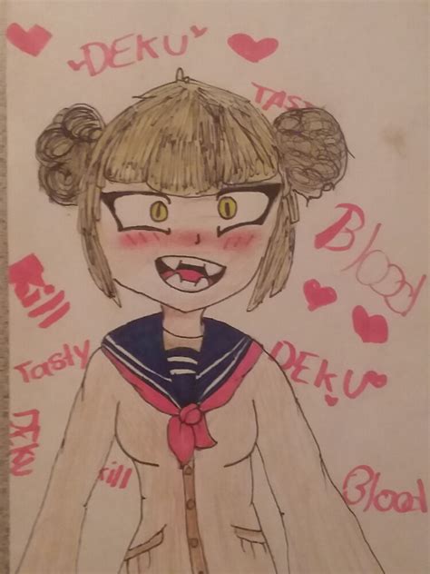 "Toga Himiko Fan Art" Sticker for Sale by artisticdragon1 | Redbubble