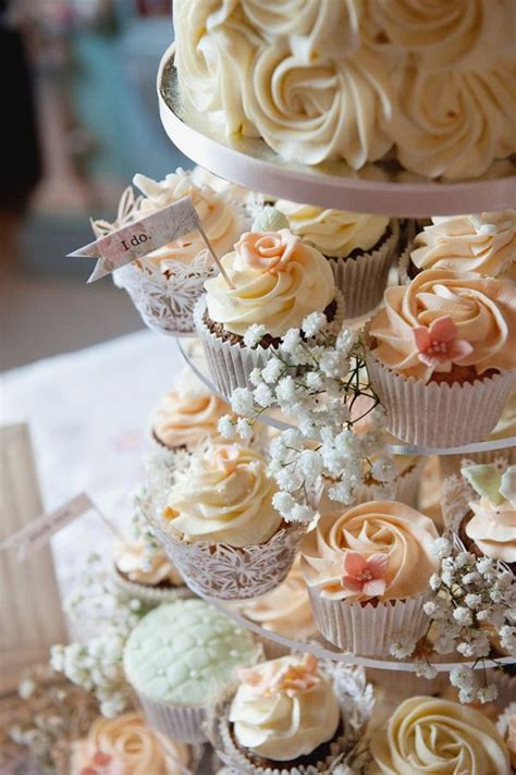 cupcake wedding cake ideas   unique    trendy treat