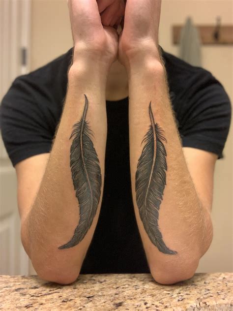 Feather Tattoo Dave Grohl