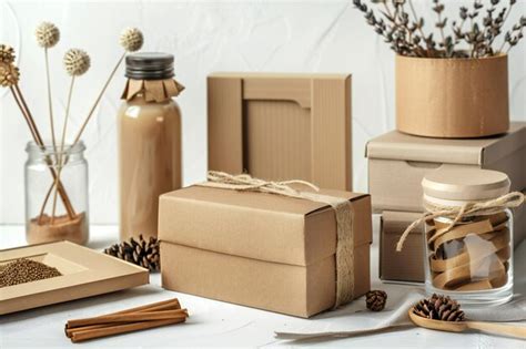 Hands Crafting Custom Cardboard Packaging Design | Premium AI-generated image