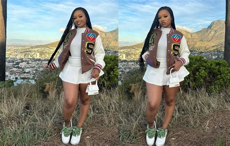 ntombi mbele embraces  arrival  winter  favorite season