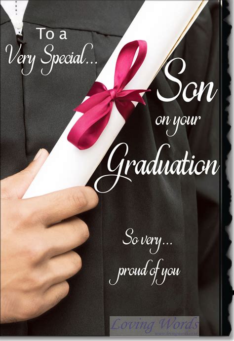 Son Graduation | Greeting Cards by Loving Words