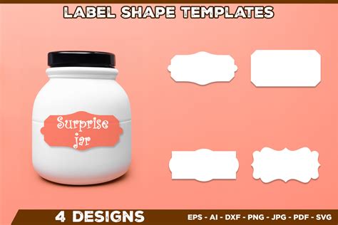 Vector Label Shapes. Versatile Label Graphic by julimur · Creative Fabrica