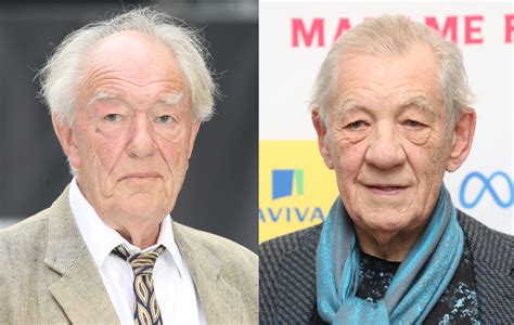 Ian McKellen says he's still mistaken for late actor Michael Gambon