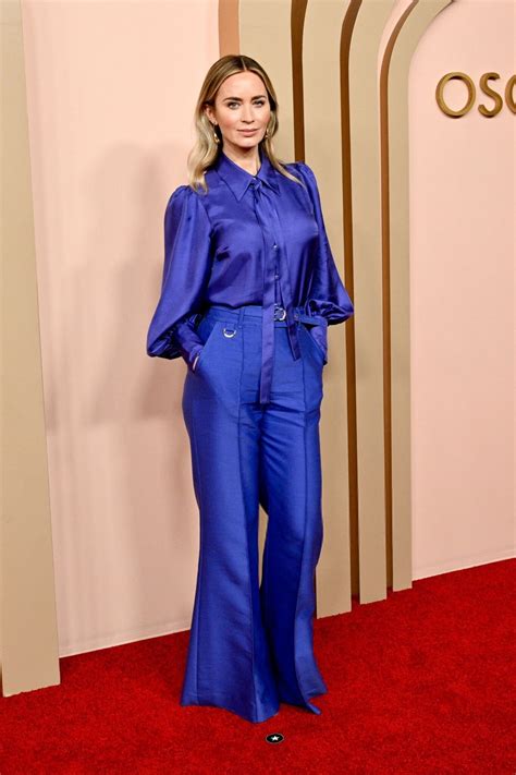 Emily Blunt Oscars Nominees Luncheon February 12, 2024 – Star Style