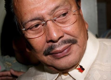 ousted  philippine president joseph estrada editorial stock photo