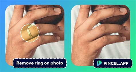 remove  ring  photo   click pincel