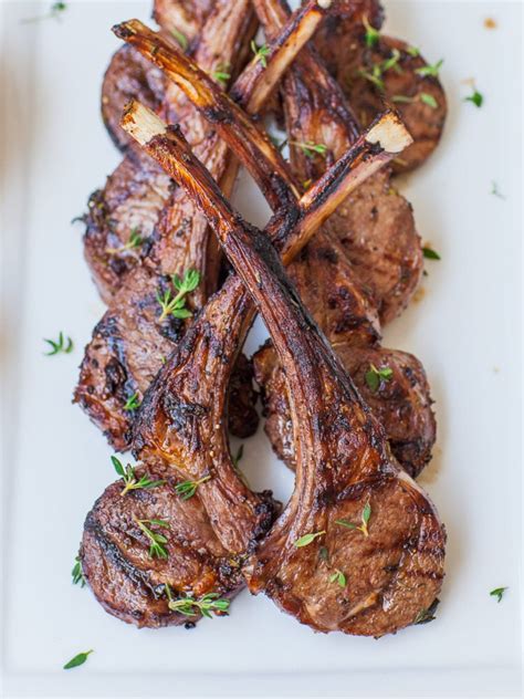 Juicy Garlic & Herb Grilled Lamb Chops (video) - Tatyanas Everyday Food