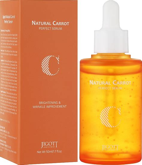 Jigott Natural Carrot Perfect Serum - Питательная сыворотка для лица с ...
