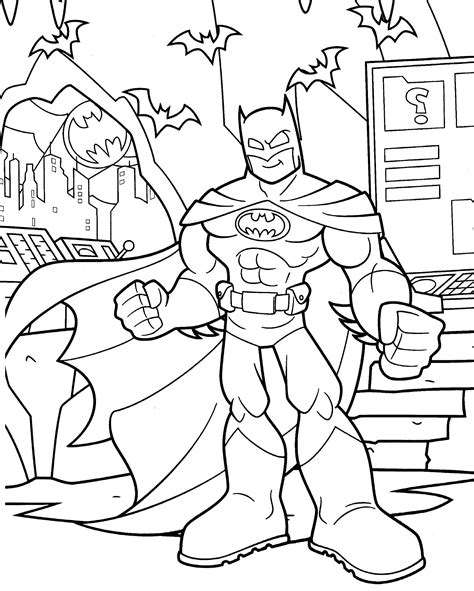 Desenho Para Imprimir Batman - Desenhos do Batman para imprimir e colorir - Dicas Práticas