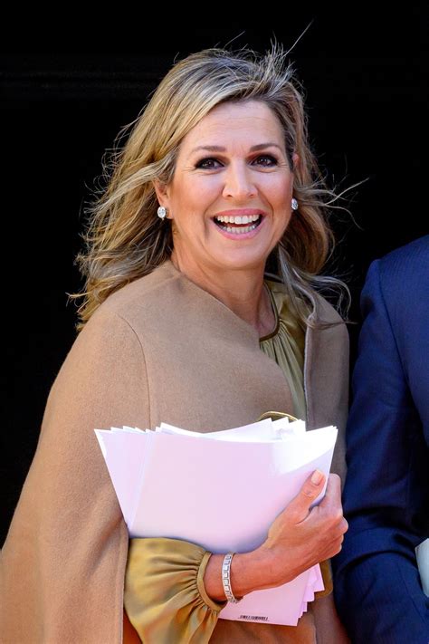 Queen Maxima - New Year Reception for Guests at the Royal Palace in ...