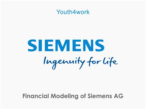 financial modeling  siemens ag