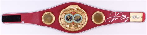 Floyd Mayweather Jr. Signed IBF Heavyweight Championship Belt (Beckett ...