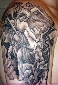 40 Best Angel Fighting Demon Tattoo ideas | demon tattoo, fighting demons, demon