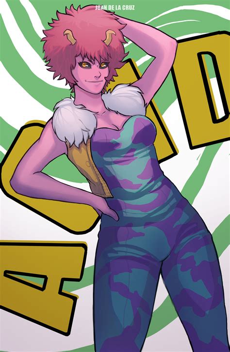 Mina Ashido / MHA Fan Art by Juan-J-De-La-Cruz on DeviantArt