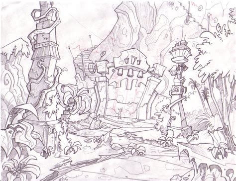 Concept Art for Sly 3