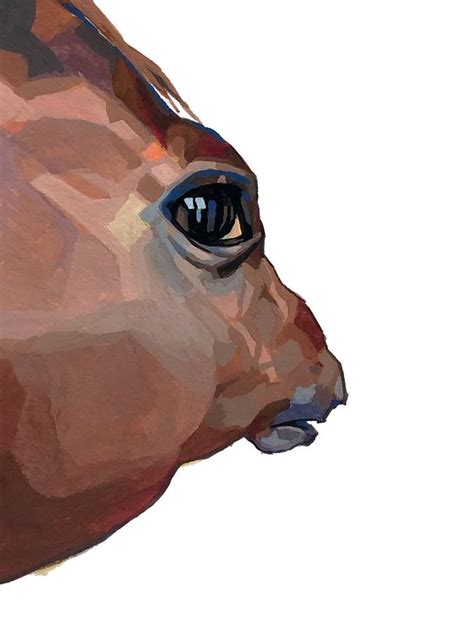 Side Eye Horse Fan art Painting | Side Eye Horse | Know Your Meme