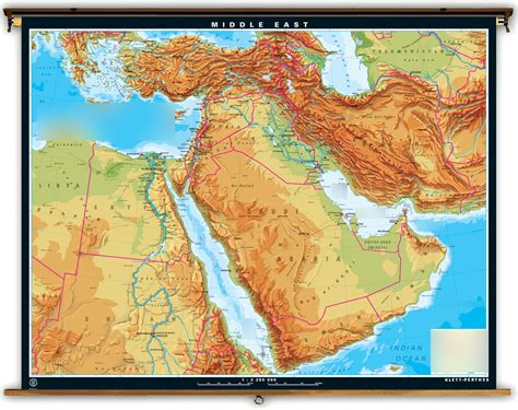 Middle East Physical Map Diagram | Quizlet