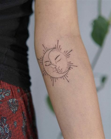 100 Moon And Sun Tattoo Ideas for 2024