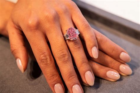 Rare Pink Diamond Ring