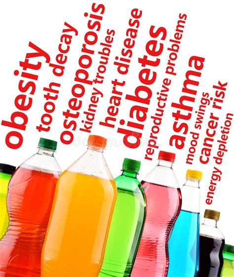 Warning Against the Dangerous Effects of Soft Drinks on Health Stock Image - Image of dangerous ...