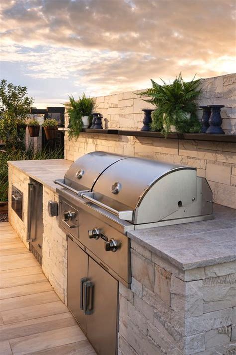 Outdoor Grill Station Design Ideas | Pool im garten, Outdoor küche ...