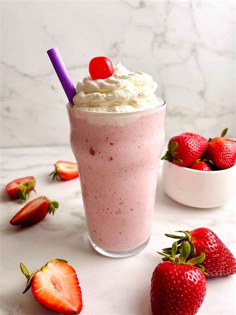 Chick-fil-A Strawberry Milkshake