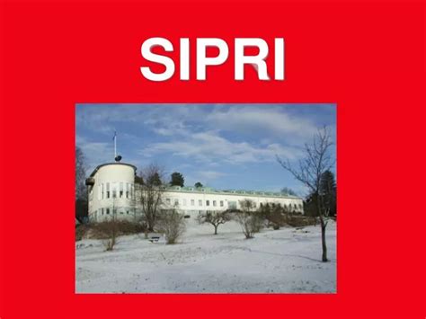 PPT - SIPRI PowerPoint Presentation - ID:3705192