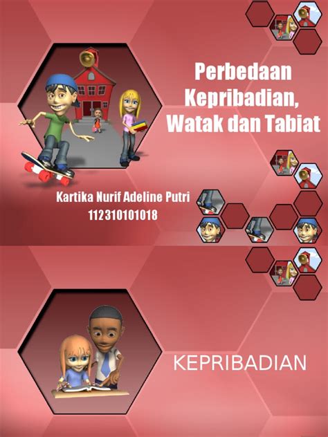 kepribadian watak tabiat dokumentips