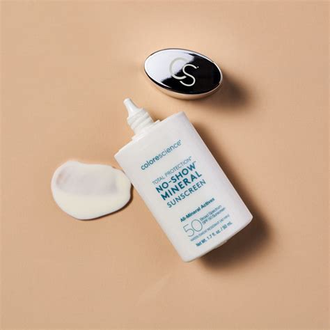 colorescience TOTAL PROTECTION NO-SHOW MINERAL SUNSCREEN SPF 50 КРЕМ ...