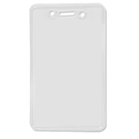 anti static badge holder clear vinyl