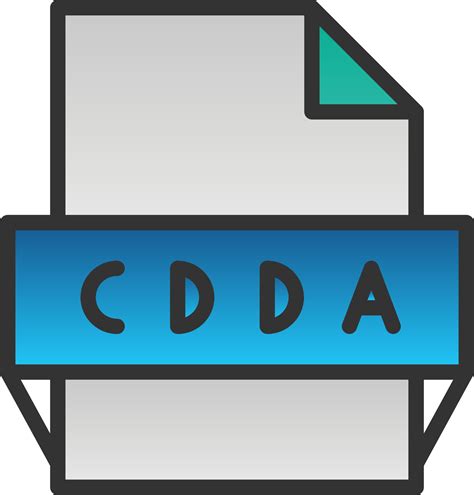 Cdda File Format Icon 15823769 Vector Art at Vecteezy