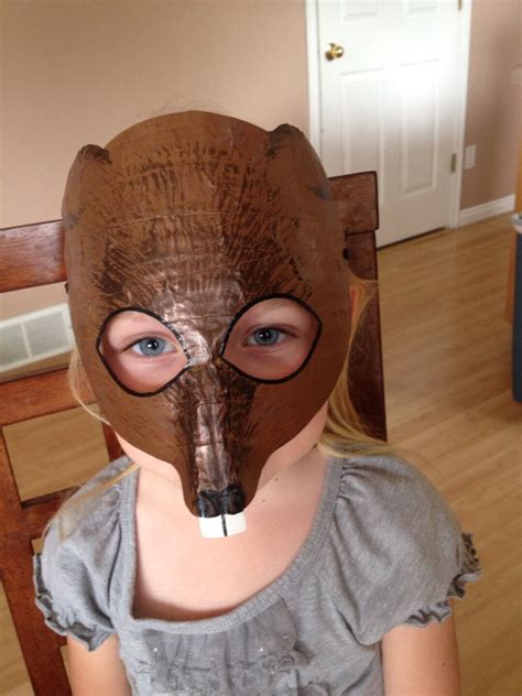 Beaver Mask, Beaver Costume - Etsy