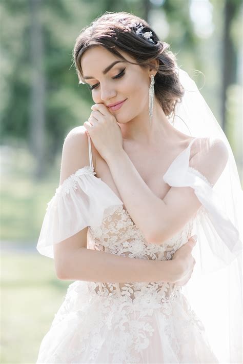 wedding dress, нежный свадебный образ, образ невесты, свадебные образы ...