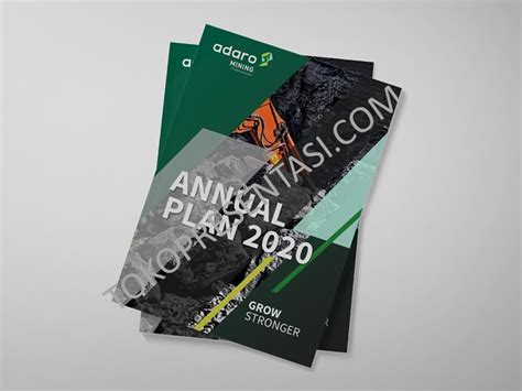 desain buku annual report adaro tokopresentasicom